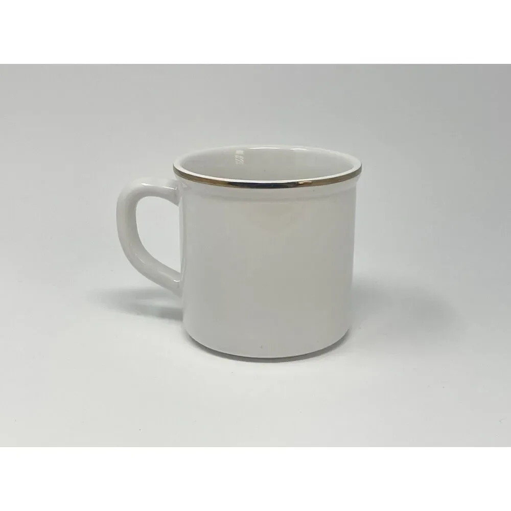 New Pottery Barn Plaid Alphabet Cup Mug Letter N Initial Monogram 16 oz. NWT